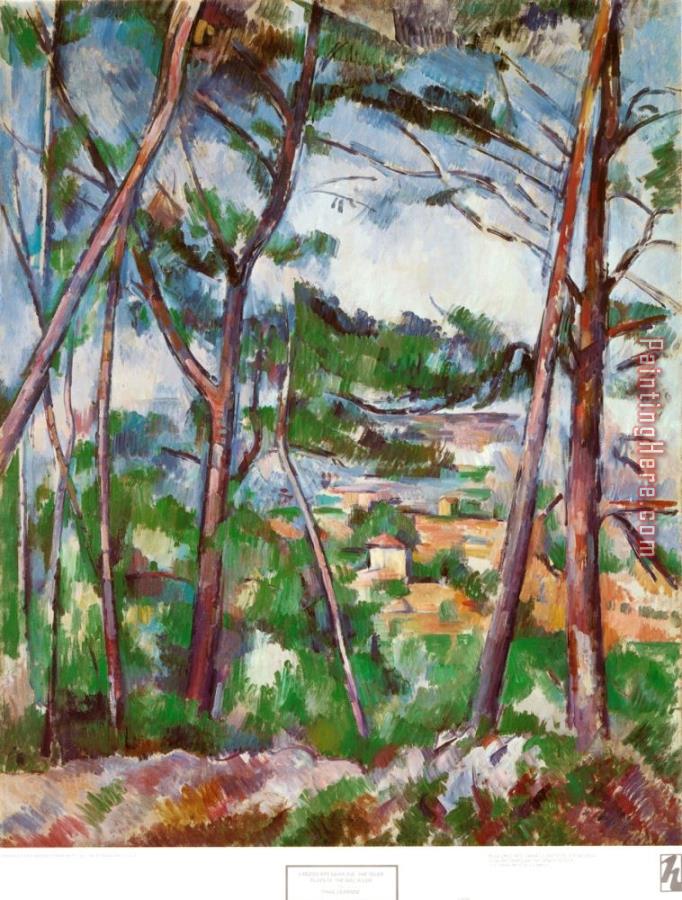 Paul Cezanne Landscape Near Aix